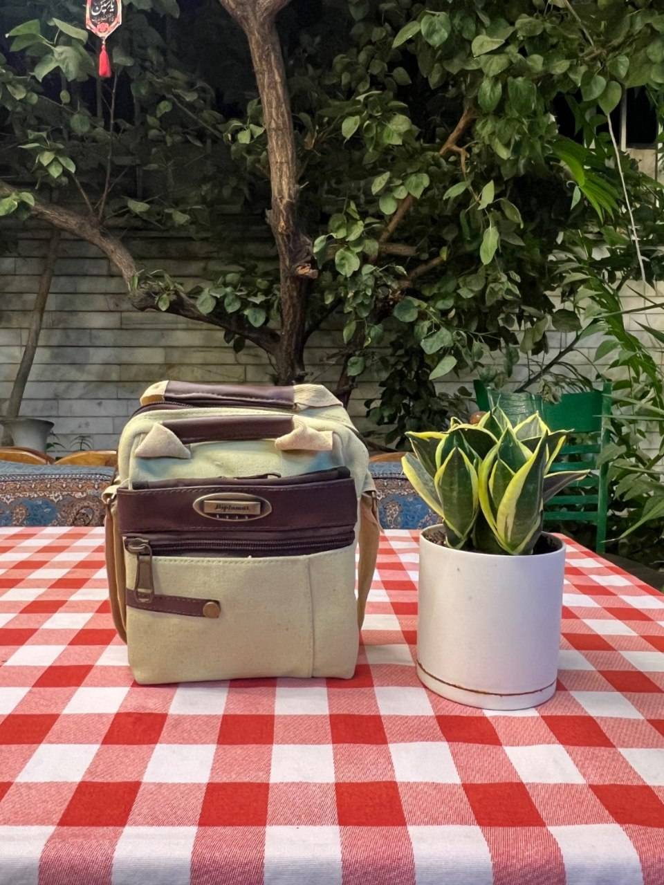 کیف دوشی اربعین کتان مدل 2