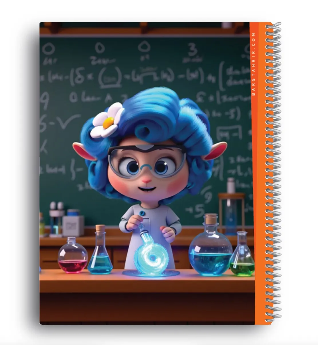 دفتر خطدار 100 برگ ببعی