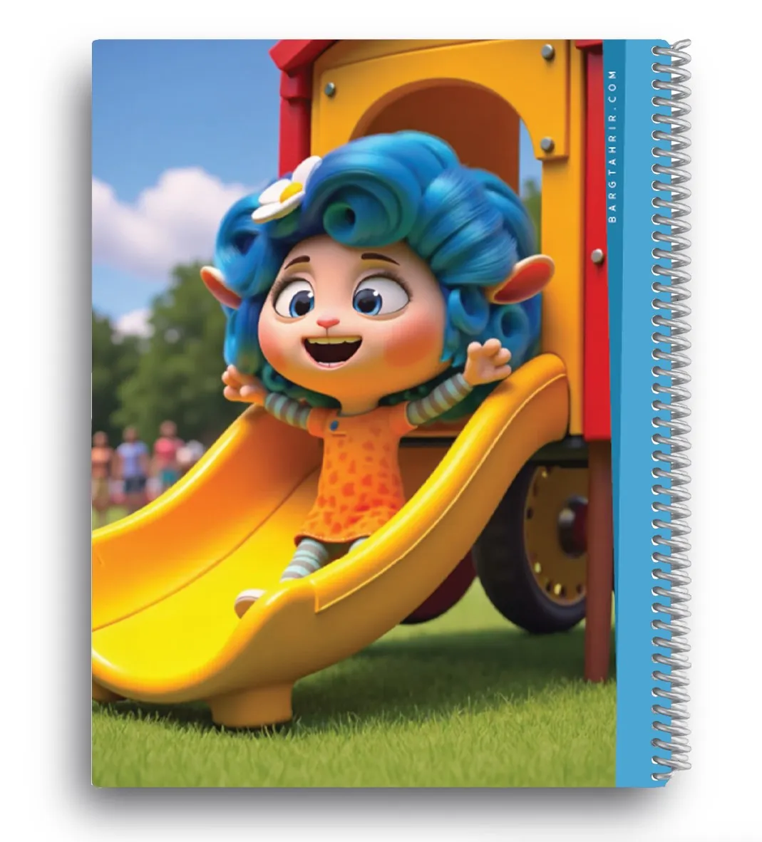 دفتر خطدار 50 برگ ببعی