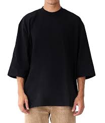 تیشرت آستین سه ربع باکسی مناسب پیاده روی